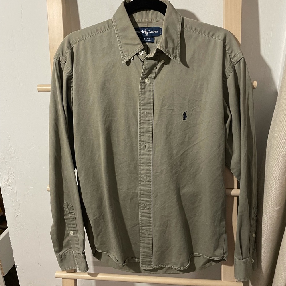 Ralph Lauren Button Down shirt in green